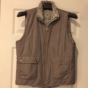 Thread & Supply reversible fleece vest